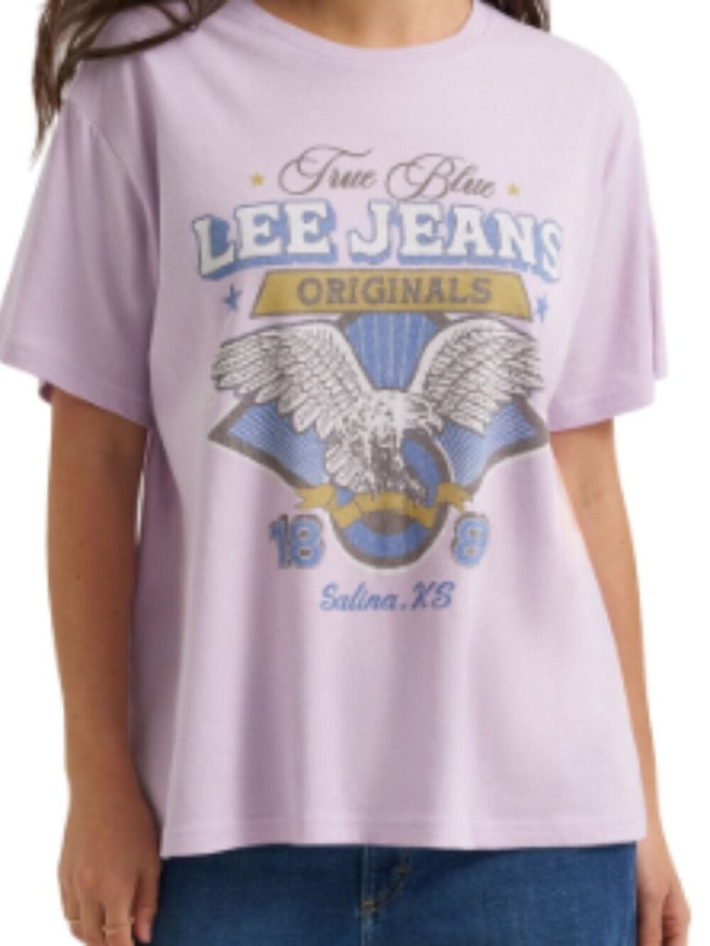 Lee Jeans Women's Logo Tee Shirt - Picture 2 of 2